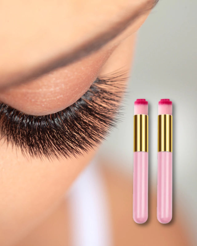 Pincel para limpeza de cílios