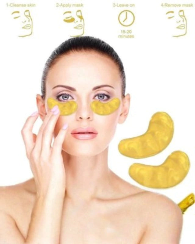 Máscara de colágeno para olhos