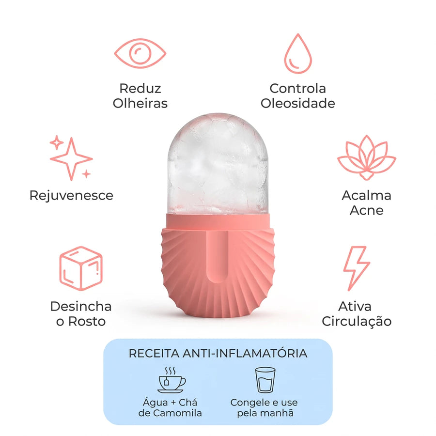 Massageador facial em gelo BIALMA